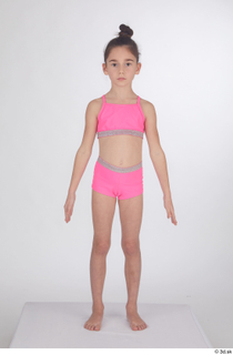 Doroteya pink swimsuit standing whole body 0039.jpg